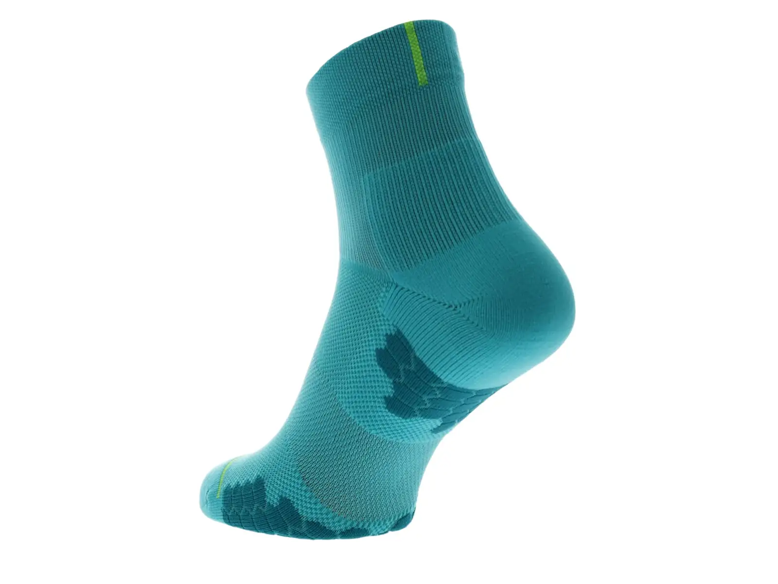 Inov-8 Trailfly mittelhohe Socken teal/lila