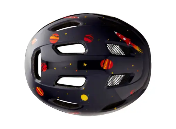 Lazer NUTZ KC Kinderhelm Schwarz Space Größe Uni (50-56 cm)
