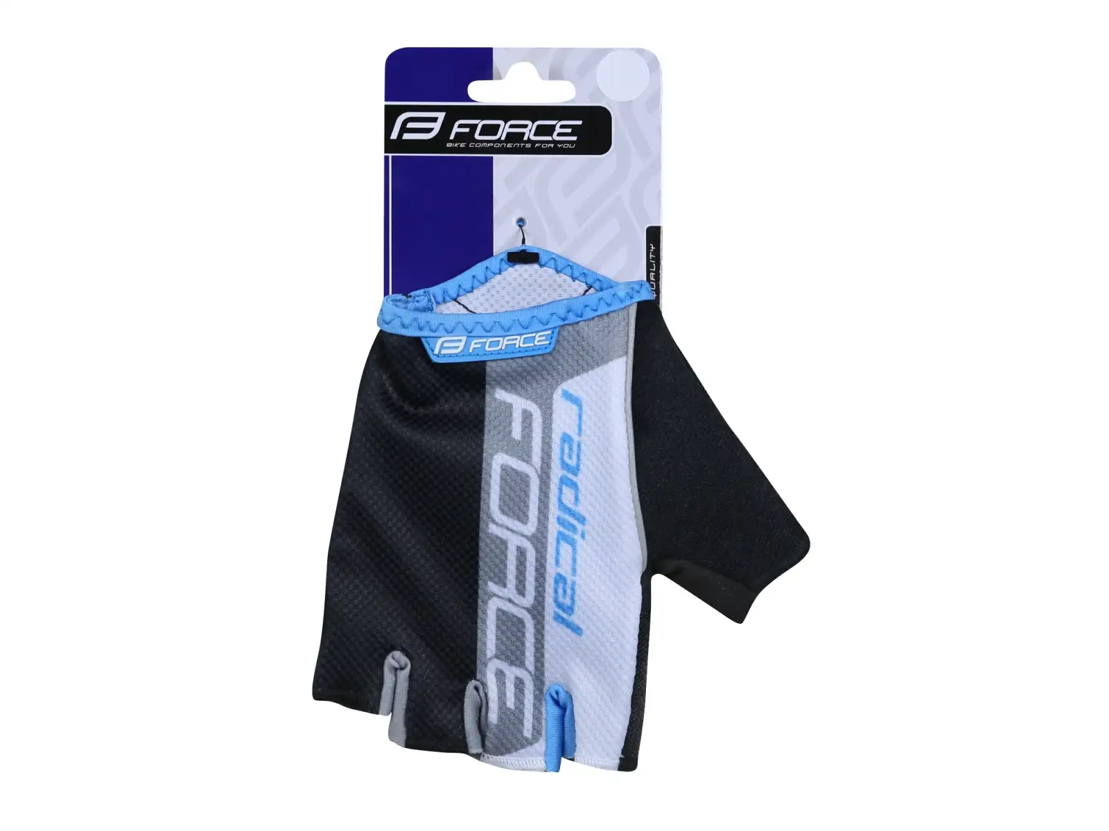 Force Radical Handschuhe Schwarz/Weiß/Blau
