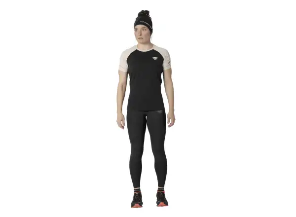 Dynafit Warm Ultra Damen gefütterte Leggings Black Out