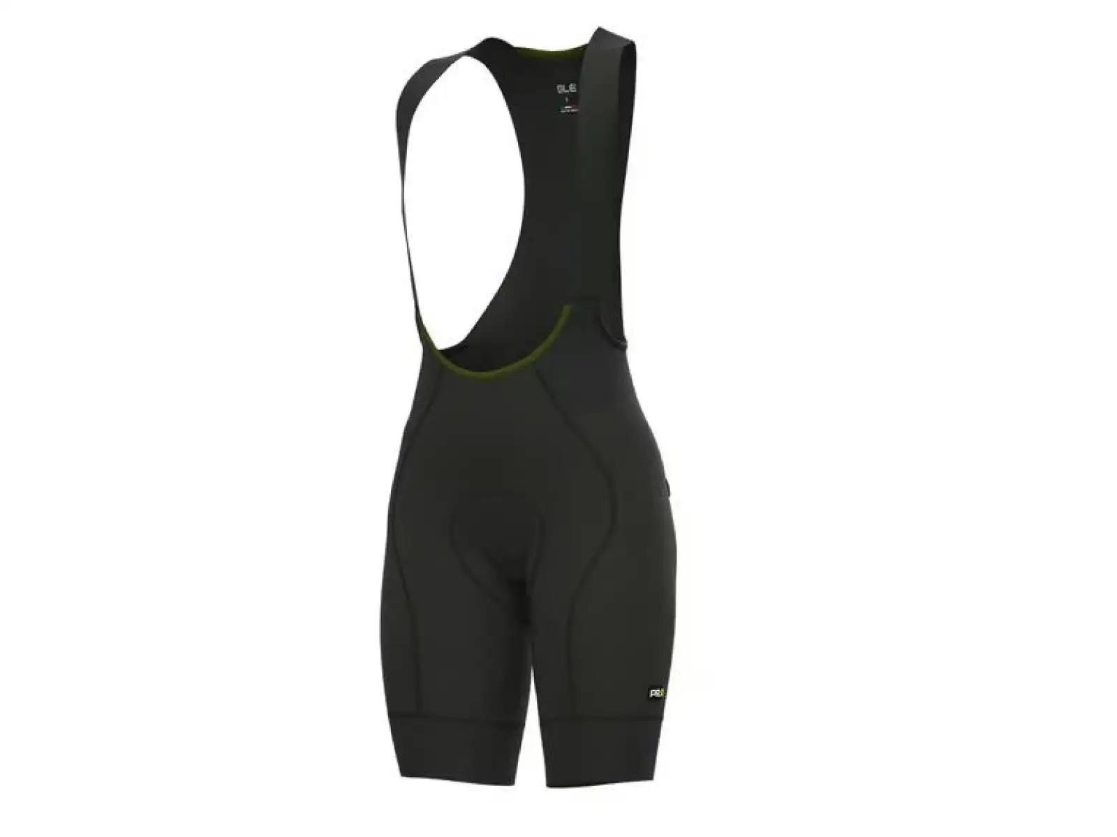 Alé PR-R Green Speed Damen Shorts mit Polster und Latz Black