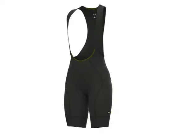Alé PR-R Green Speed Damen Shorts mit Polster und Latz Black