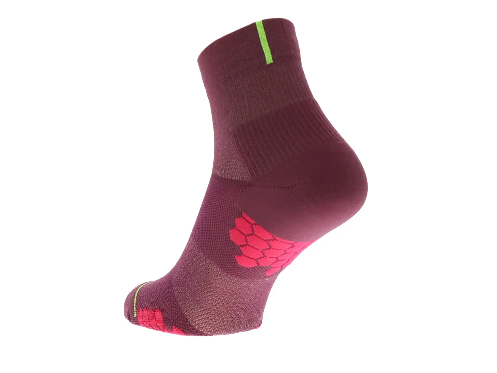 Inov-8 Trailfly mittelhohe Socken teal/lila