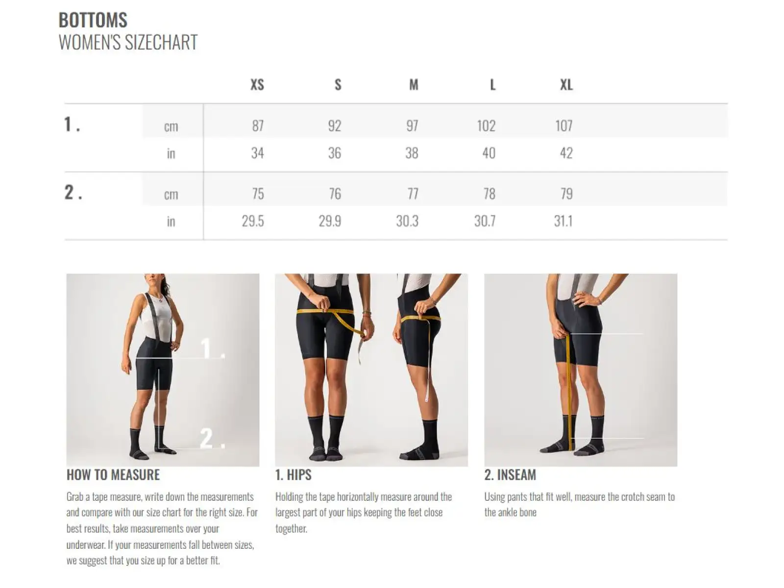 Castelli Entrata Damen Radhose mit Polsterung Black