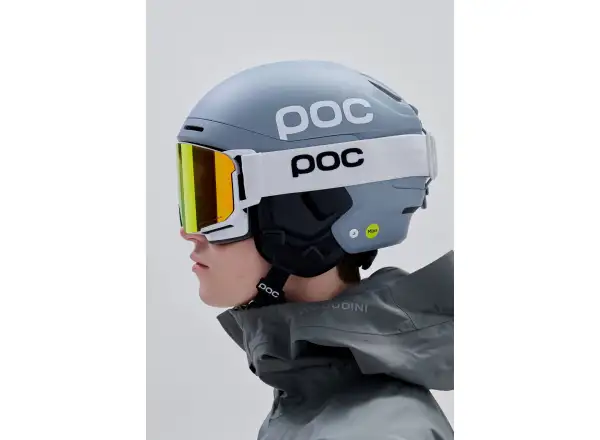 POC Nexal Skibrille Hydrogen White/Partly Sunny Orange
