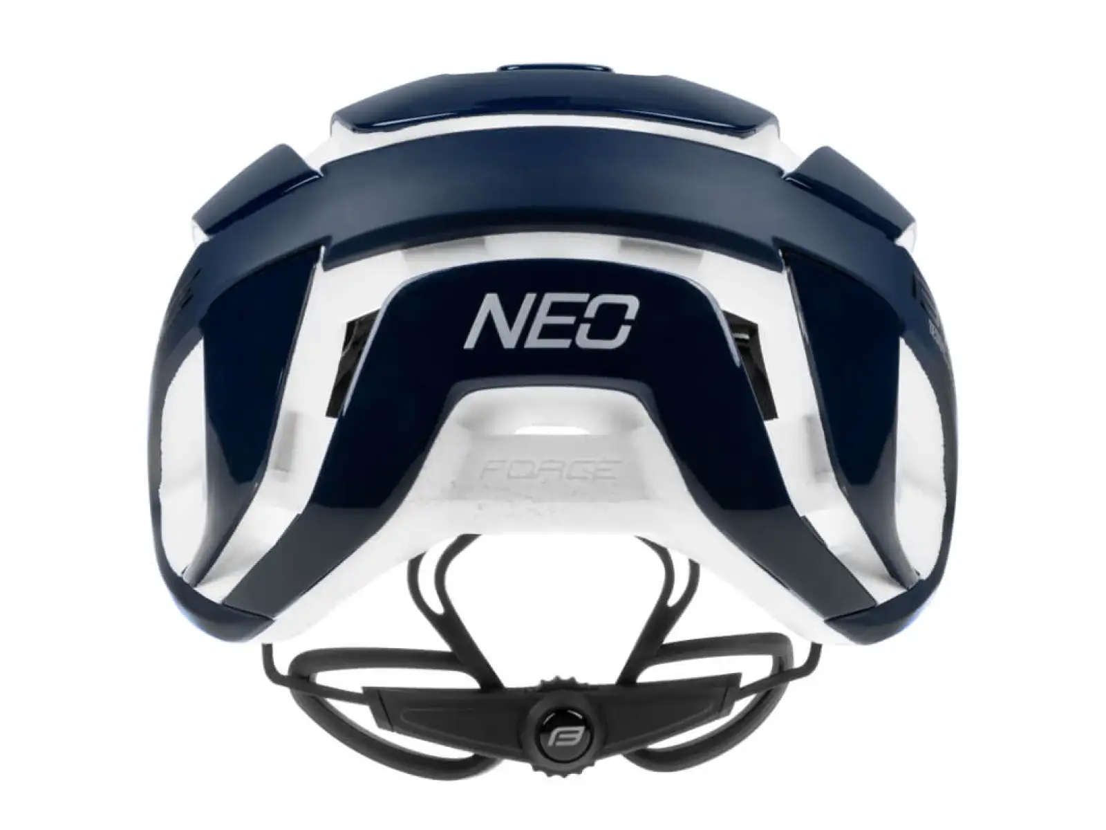 Force Neo Fahrradhelm blau/weiß