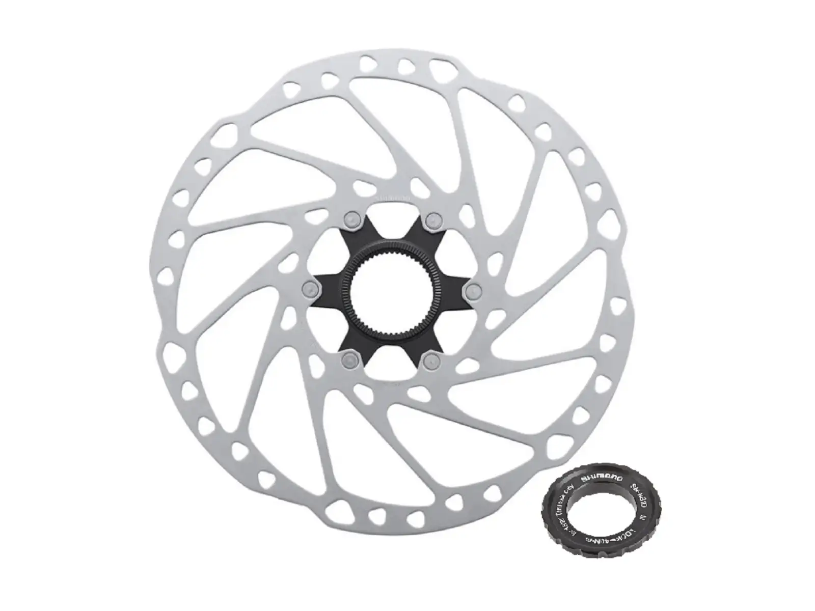 Shimano Deore SM-RT64 CL Bremsscheibe 160 mm - Externe Verzahnung