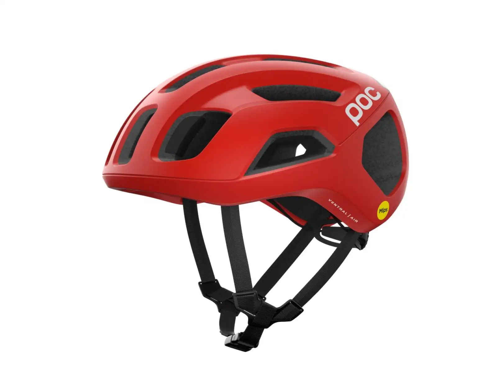 POC Ventral Air MIPS Helm Prismane Red Matt