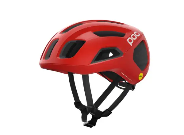 POC Ventral Air MIPS Helm Prismane Red Matt