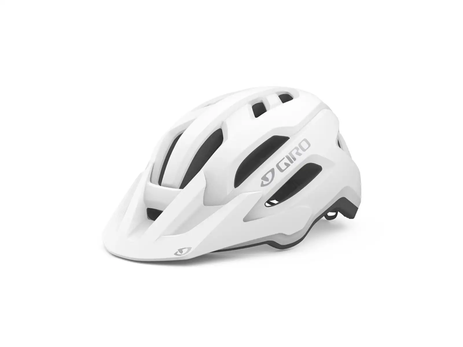 Giro Fixture II Helm Matt Weiß/Titanium Größe Uni (54-61 cm)