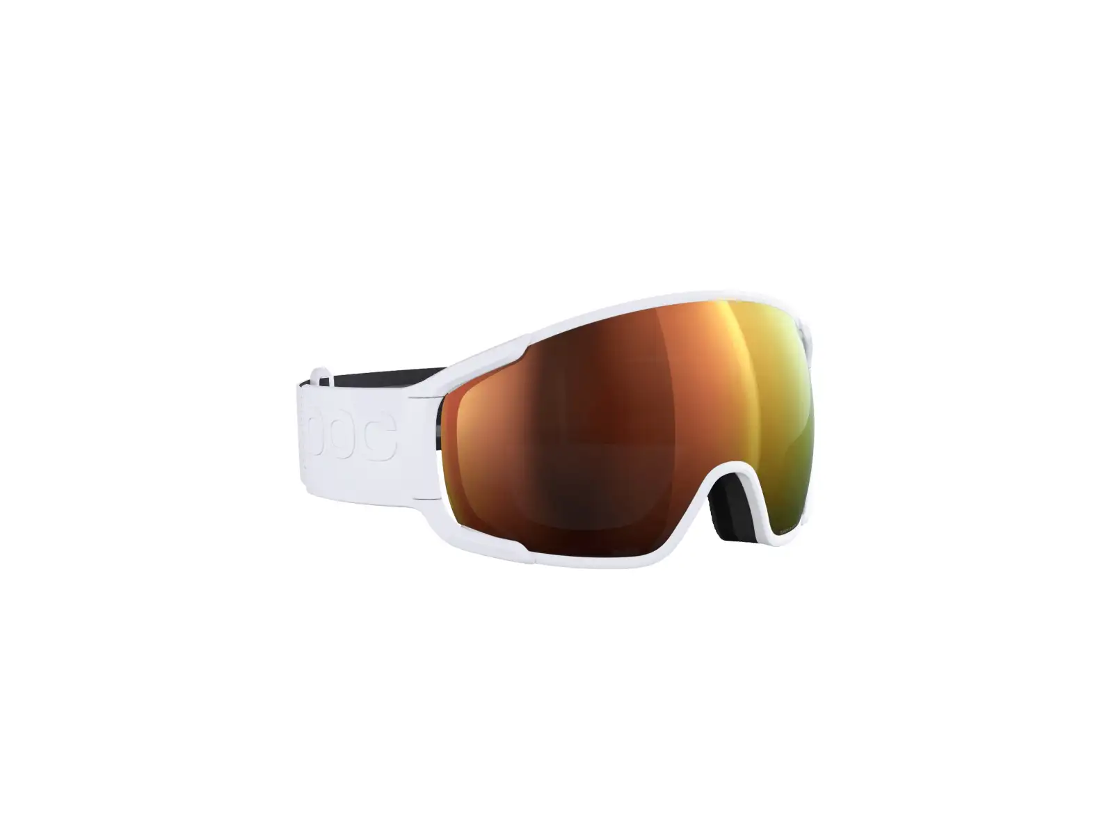 POC Zonula Skibrille Hydrogen White/Partly Sunny Orange