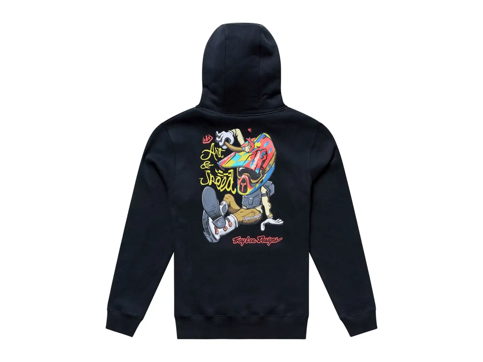 Troy Lee Designs Herritage Herren Sweatshirt Black