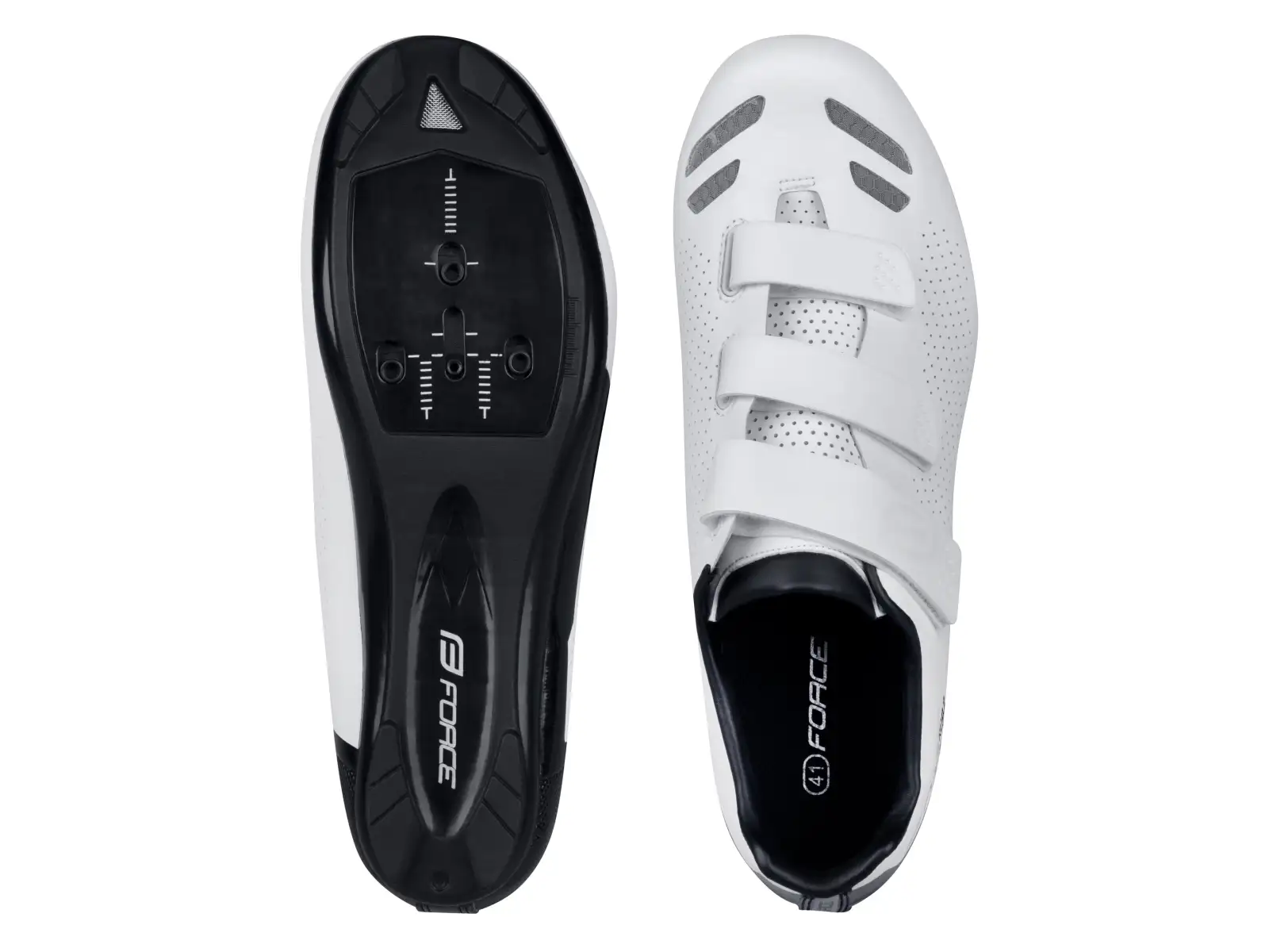 Force Road Hero 2 Straßen-Herrenradschuhe Weiß
