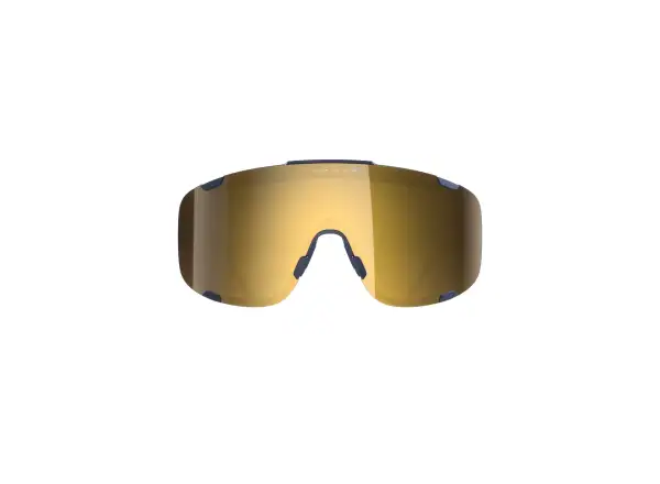 POC Devour + Sonnenbrille Apatite Navy/Clarity Road/Partly Sunny Gold
