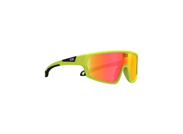 Neon Raptor Brille Yellow Fluo Mirror Red Cat 3
