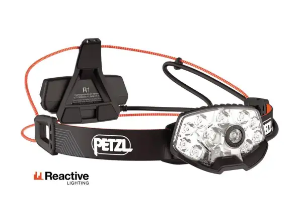 Petzl Nao RL wiederaufladbare Stirnlampe Black