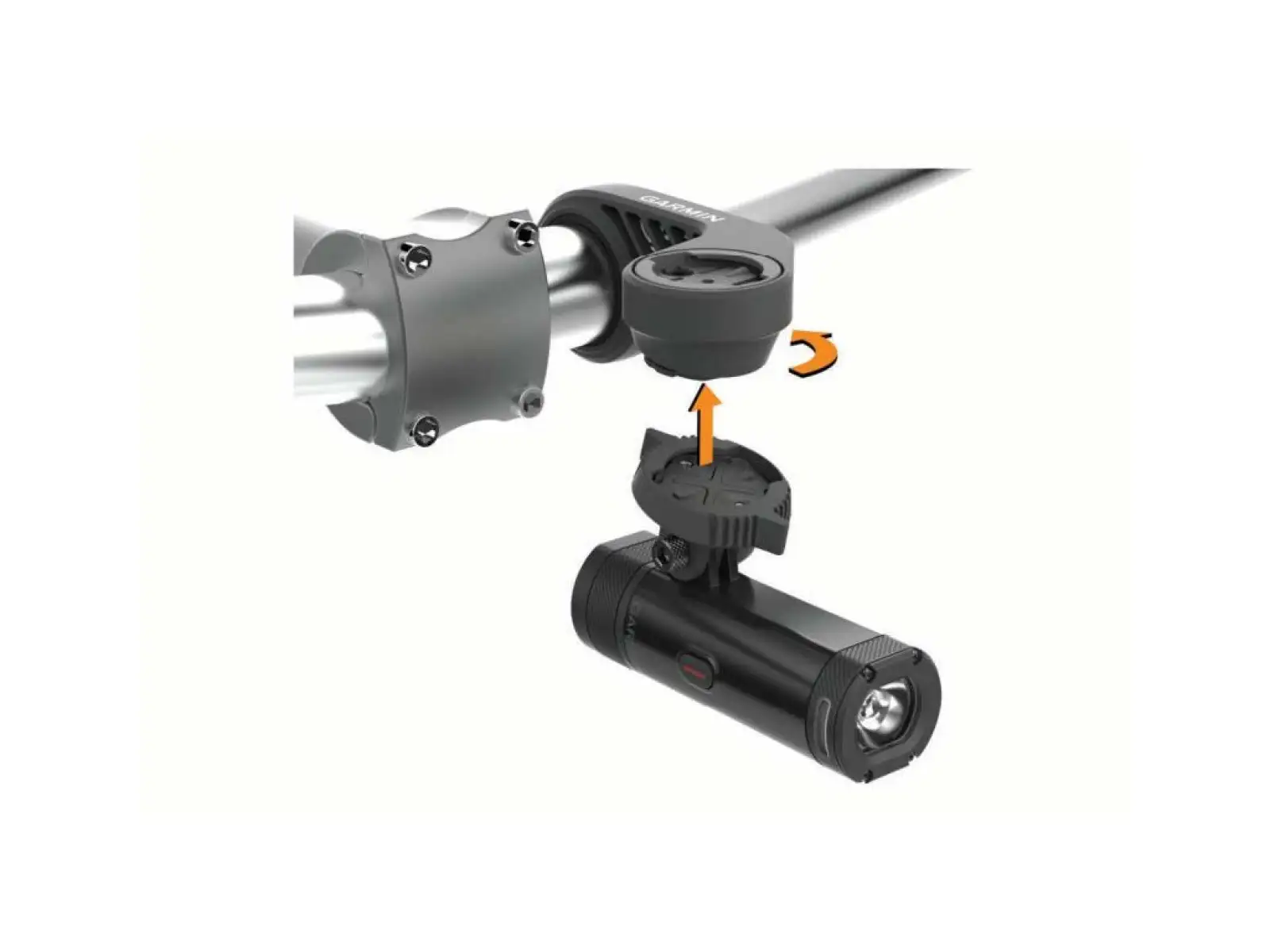 Garmin Varia UT800 adaptives Frontlicht schwarz