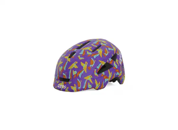 Giro Scamp II Kinderhelm Mat Purple Libre