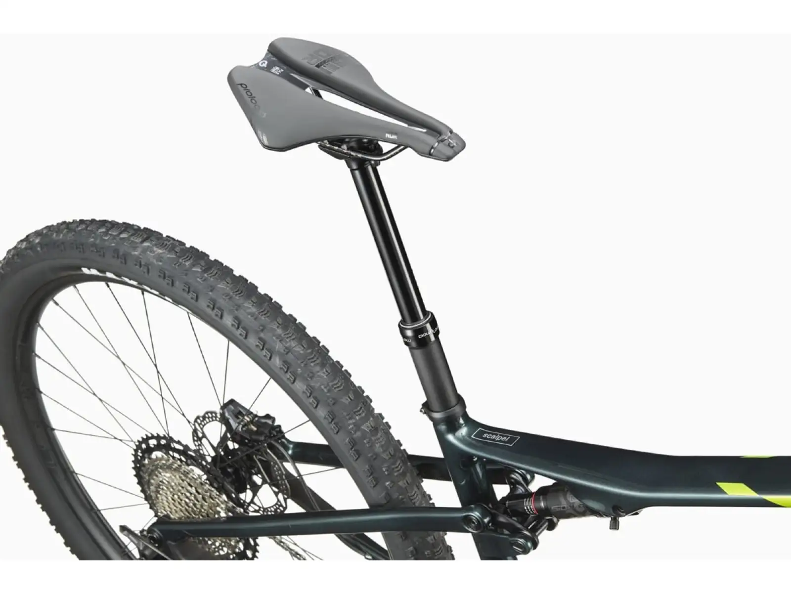 Cannondale Scalpel Carbon 3 Mountainbike in Gunmetal Green.