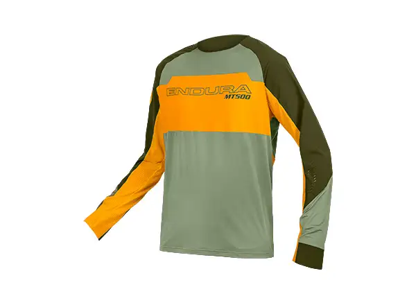 Endura MT500 Burner Lite Herrenlangarmshirt Tangerine