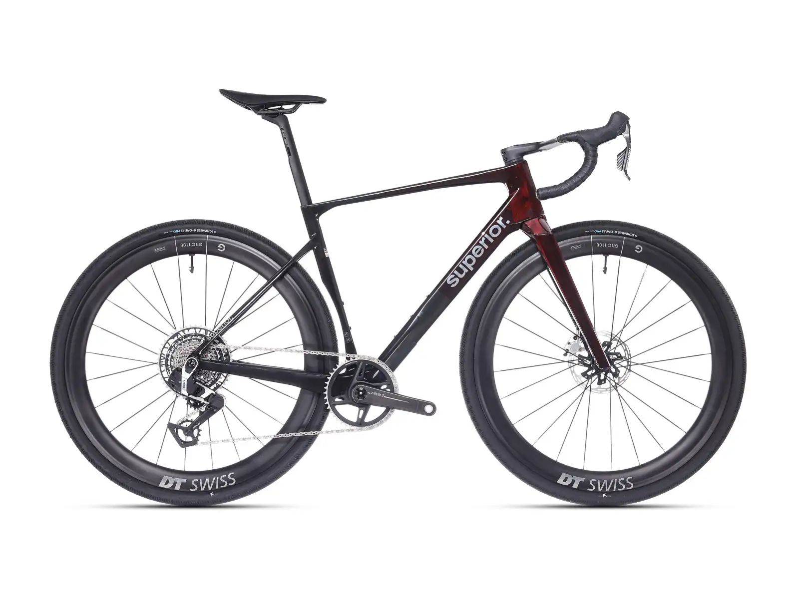 Superior XR 9.9 LTD Gravelrad Matte Carbon/Gloss Red