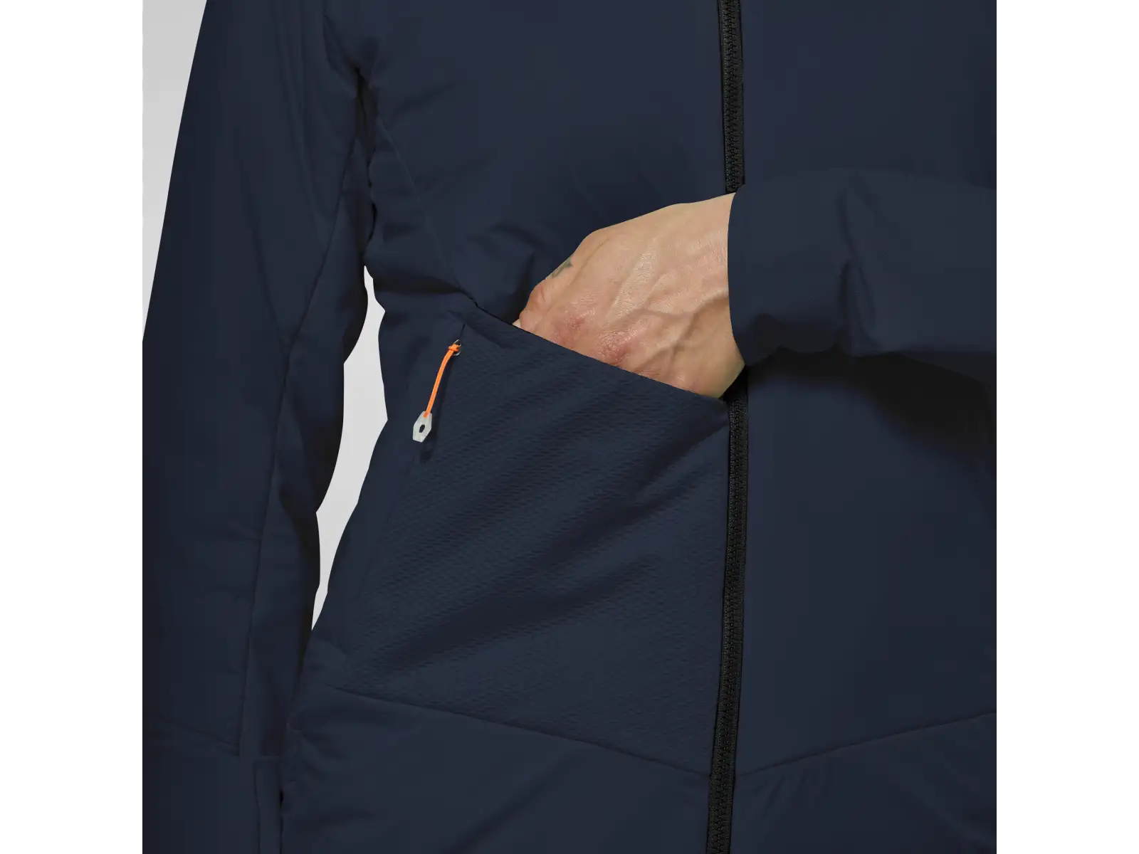 Salewa Pedroc Tirolwool® Air Hybrid Damenjacke Navy Blazer