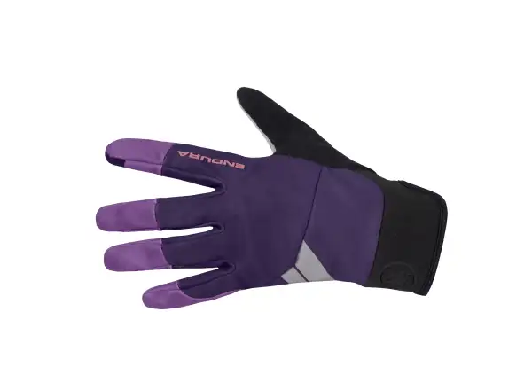 Endura Windchill Damen lange Handschuhe Bramble