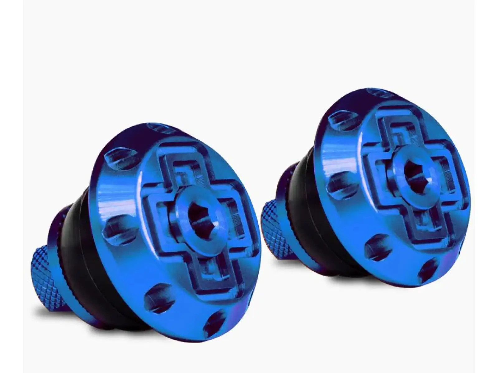 Muc-Off Disco Bar End Plugs Lenkerendenstopfen in Blau