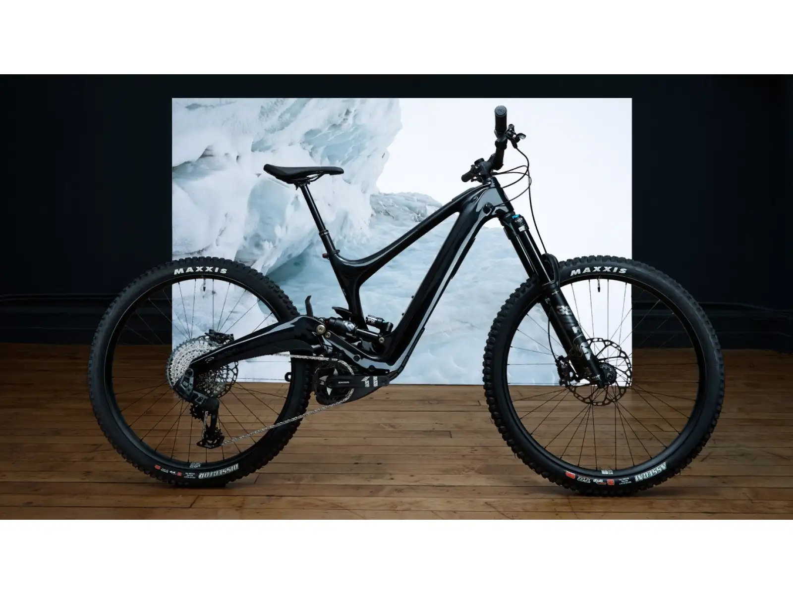 Ibis Oso GX T-Type vollgefedertes Elektrofahrrad Smokey Black