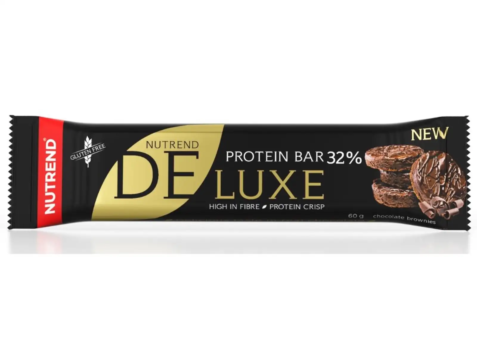 Nutrend Deluxe Protein Riegel Riegel 60 g Schokoladen-Brownies