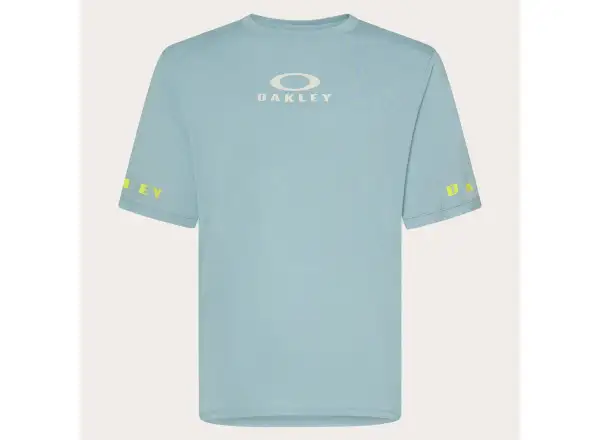 Oakley Seeker Flow Herren-Trikot kurzarm Pacific