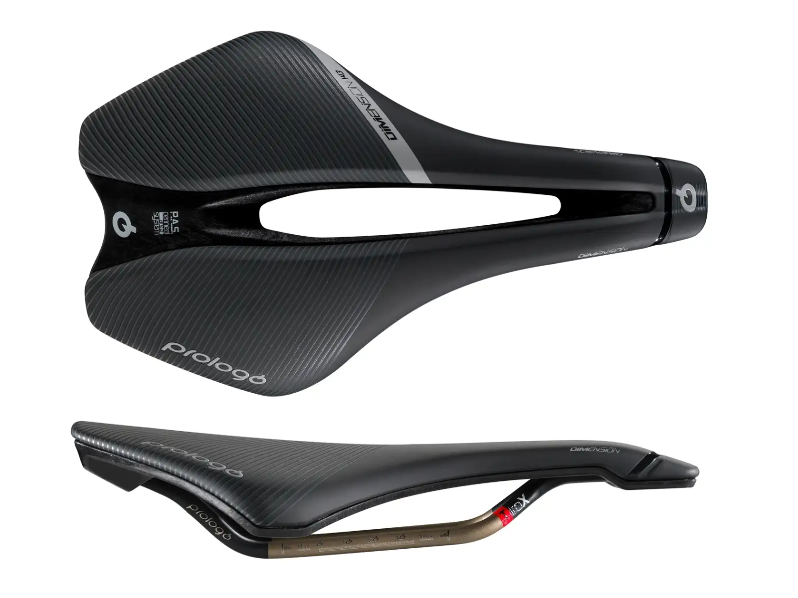 Prologo Dimension Pas TiROX 143 Sattel schwarz