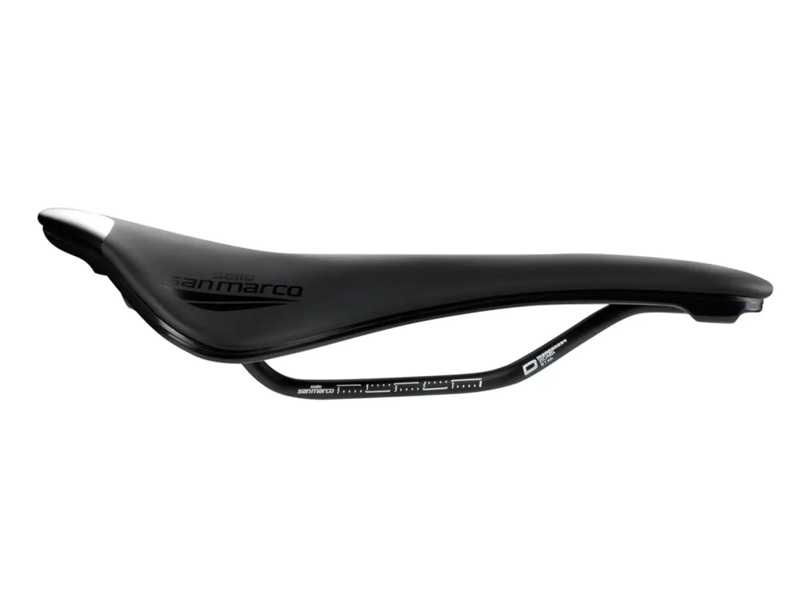 Selle San Marco Shortfit 2.0 Open-Fit Dynamic Wide Sattel Schwarz