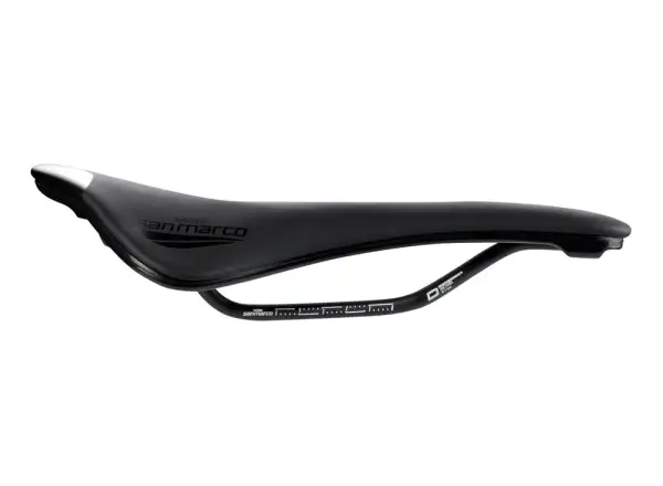 Selle San Marco Shortfit 2.0 Open-Fit Dynamic Wide Sattel Schwarz