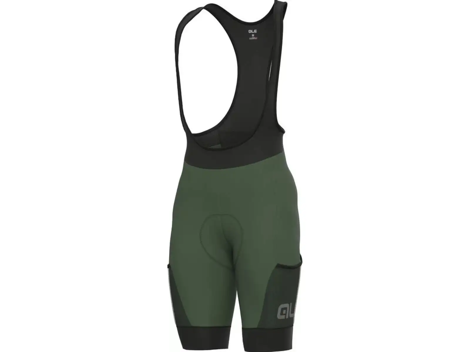 Alé Off Road Gravel Stones Cargo Herren Shorts mit Latz Grün
