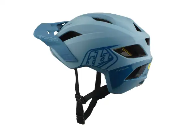 Troy Lee Designs Flowline MIPS Helm Point Dawn Blue/Sapphire