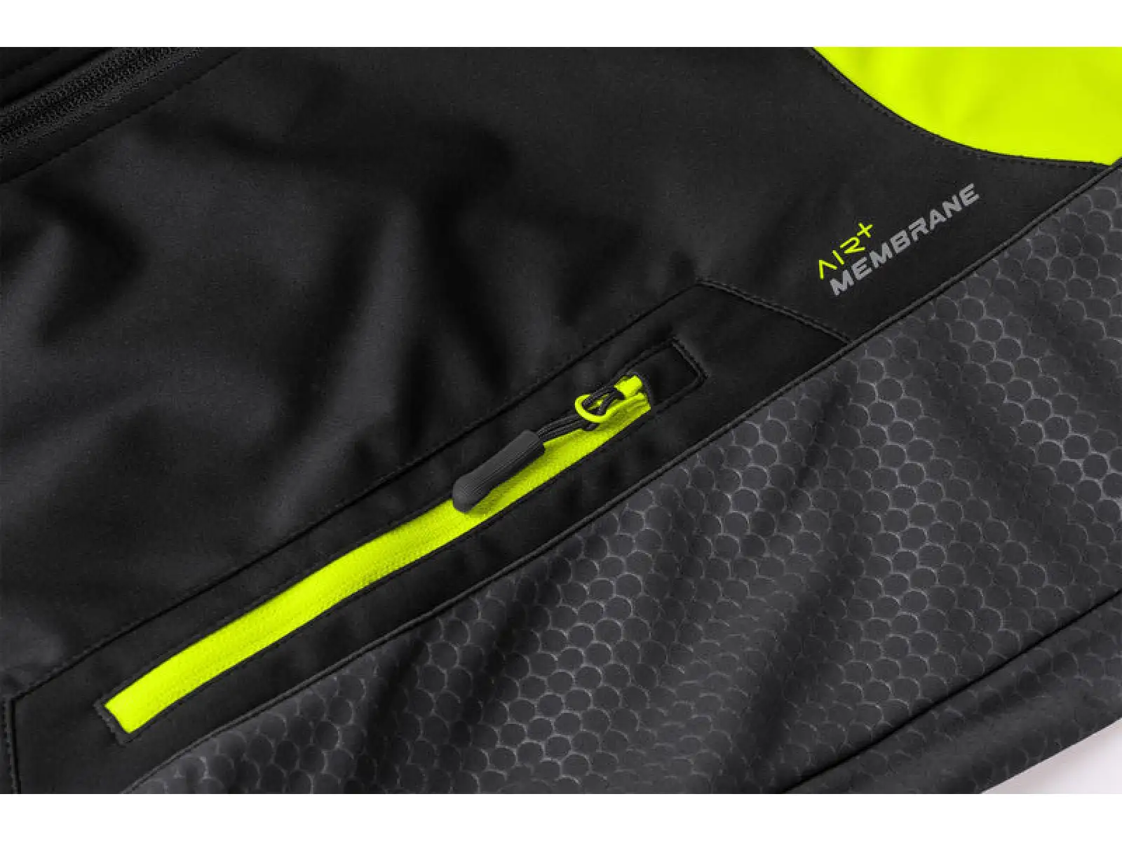 Etape Strong 2.0 Herrenjacke schwarz/gelb fluo