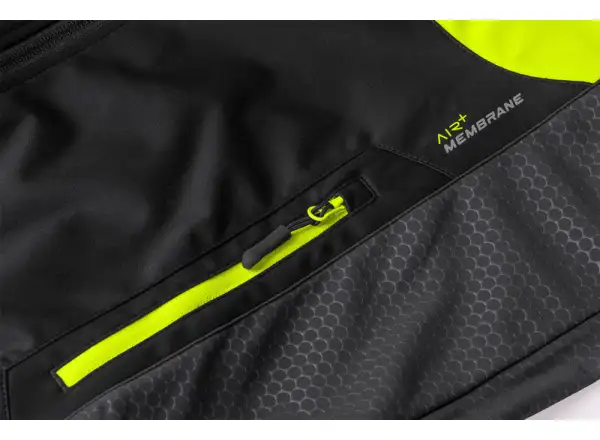 Etape Strong 2.0 Herrenjacke schwarz/gelb fluo