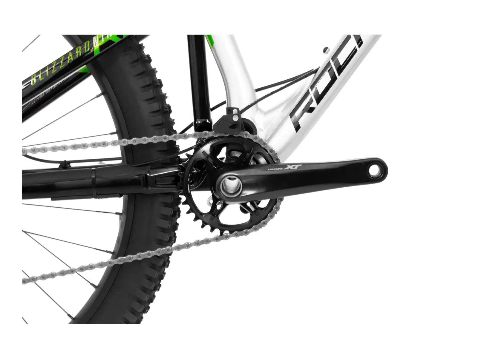 Rock Machine Blizzard 90-297 RZ Mountainbike Silver/black MUSTER
