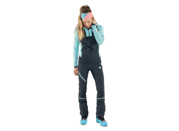 Dynafit Speed Dynastretch Damen-Hosen in Blueberry Mallard Blue.