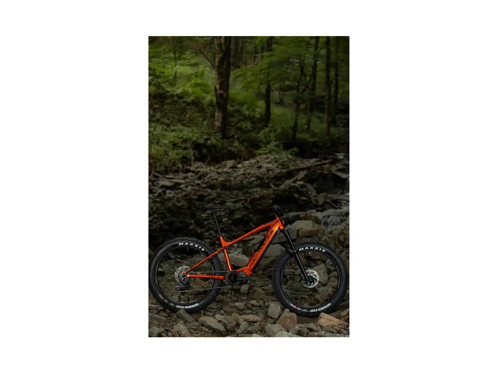 Rock Machine VYÖRY e90-26 Fatbike E-Bike Metallic Orange/Black MUSTER