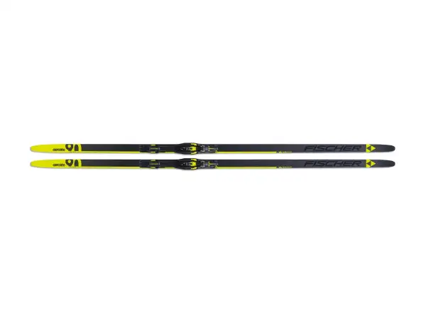 Fischer Aerolite Skate 90 Stiff Langlaufski + Race Skate Bindung Set.