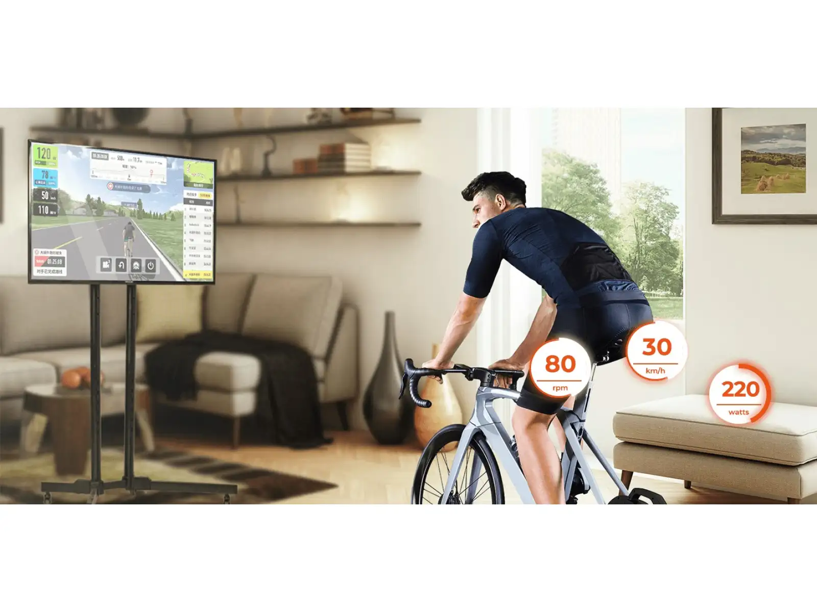 Magene T300P Smart Trainer + 11sp. Kassette