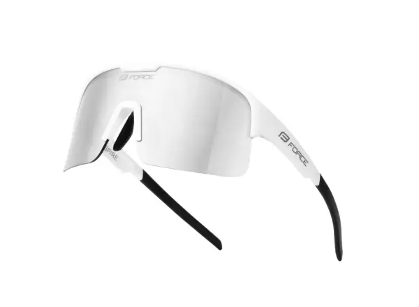 Force Spire Fahrradbrille weiß/fotochromatisches Glas
