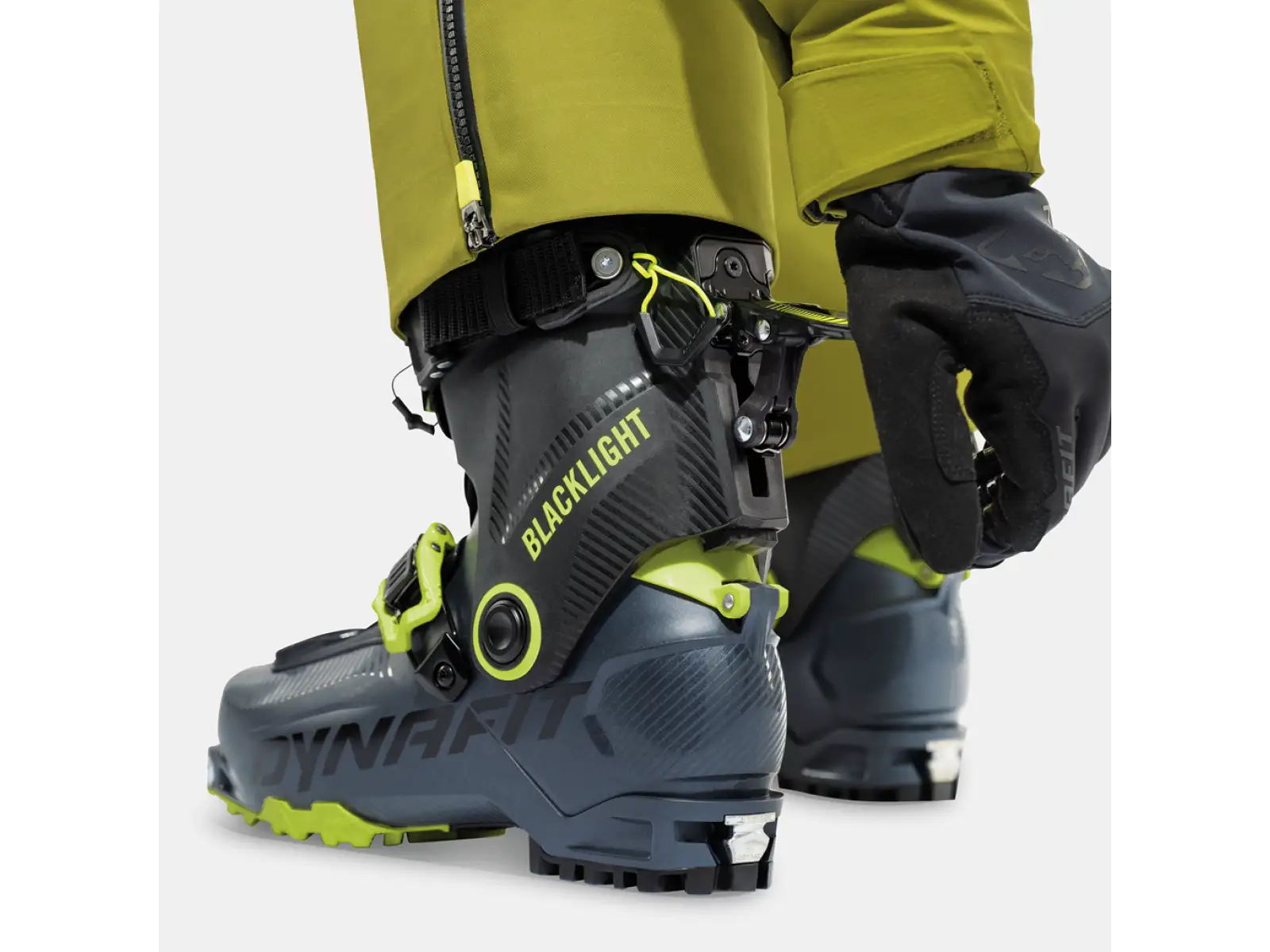 Dynafit Blacklight Herren Skitourenschuhe Cinder/Fluo Yellow