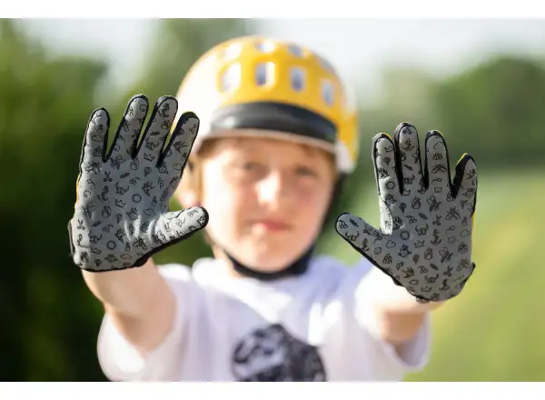 Woom 5 Kinderhandschuhe sonnengelb
