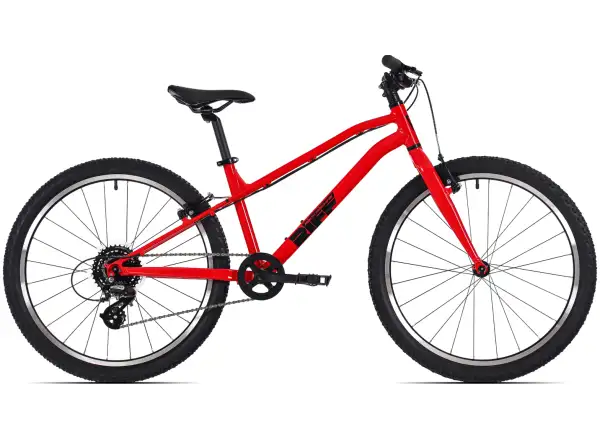 Rock Machine RIFF Jr 24 Kinderfahrrad Gloss Fire Red