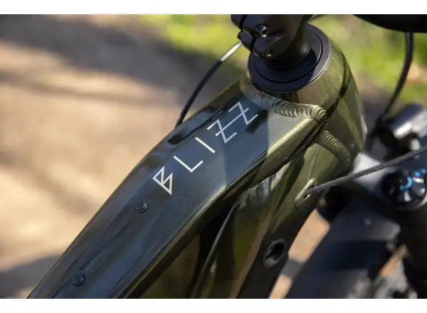 Rock Machine eBlizz B70T Elektro-Mountainbike – Gloss Dark Forest