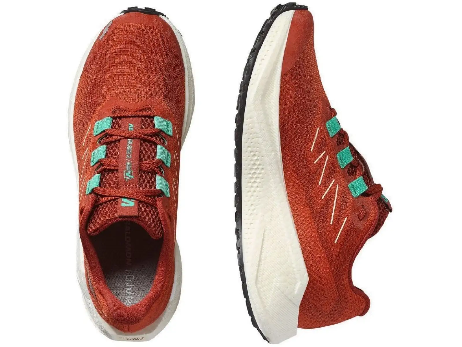Salomon Aero Blaze 3 GRVL W Damen-Laufschuhe Burnt Ochre/Vanilla Ice/Vanilla Ice