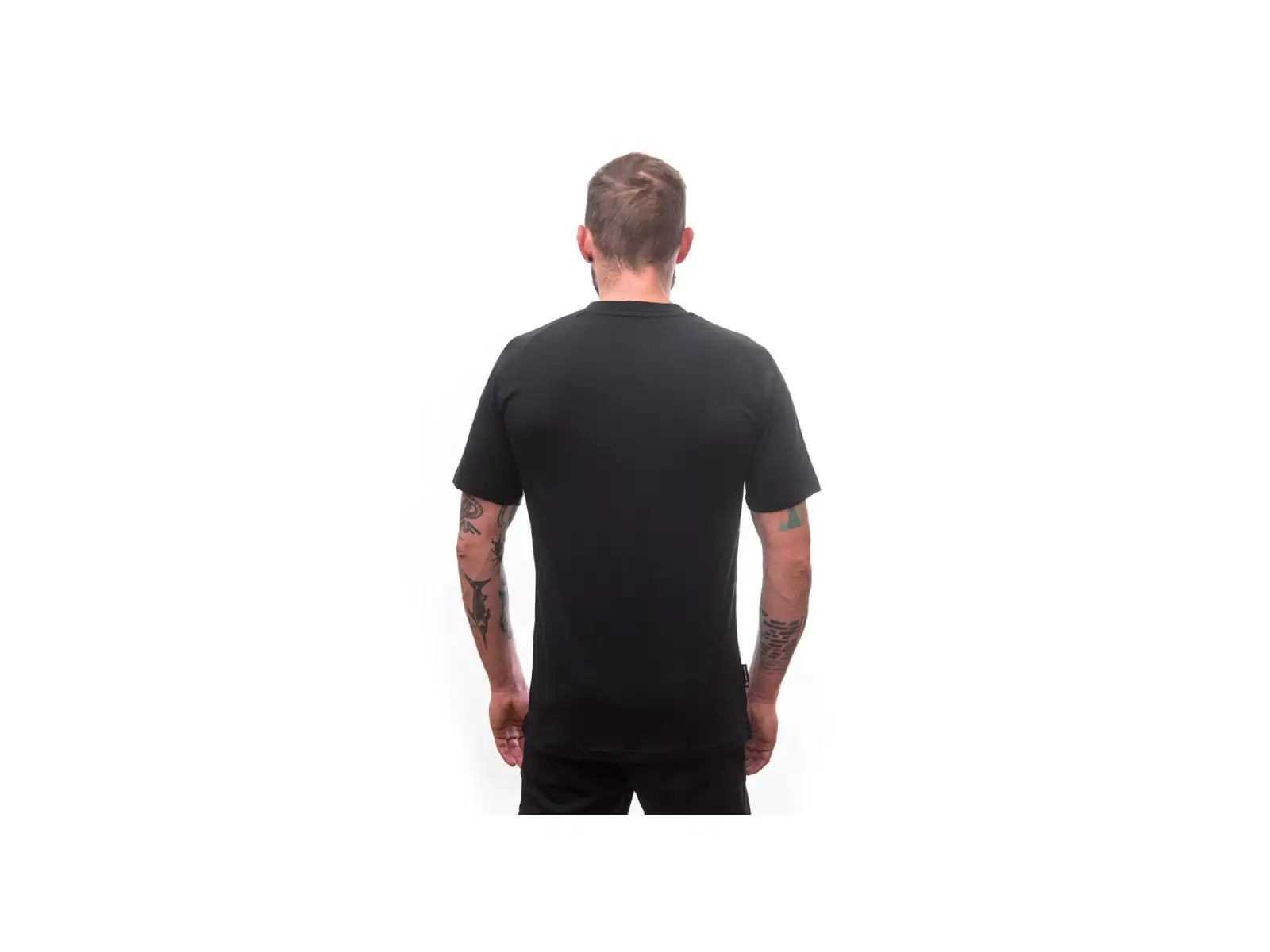 Sensor Merino Air PT Locate Herren T-Shirt Kurzarm Schwarz